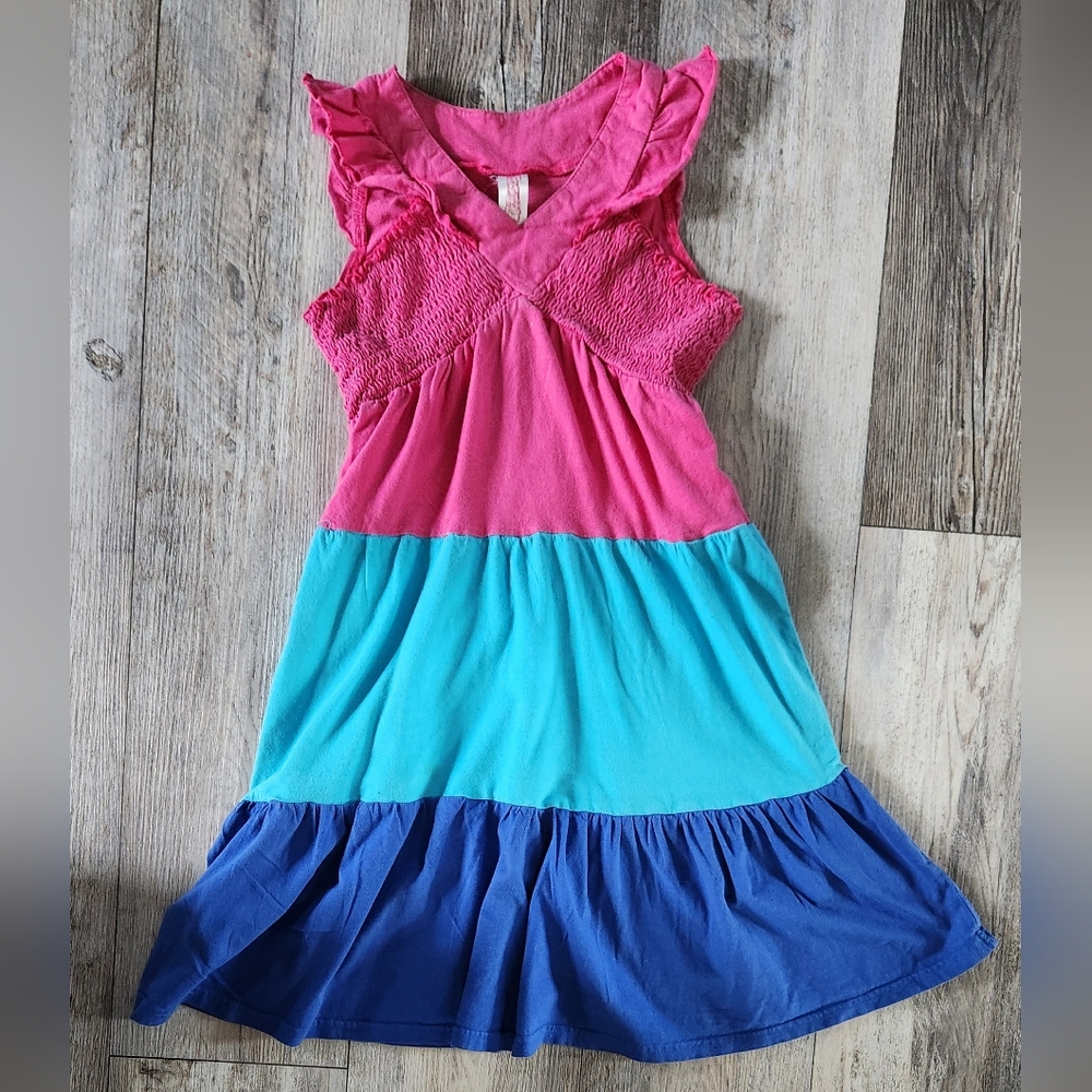 Chillipop Girls Colorblock Dress